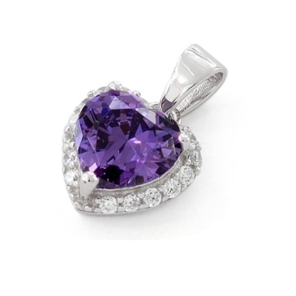 925 Sterling Silver Heart Pendant